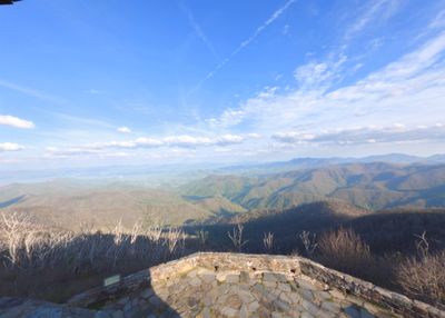 Wayah Bald Fire Tower View