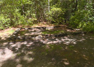 Old stone foundation