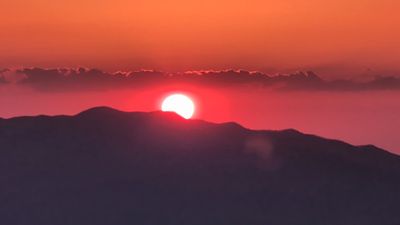 Sunset from Cheoah Bald