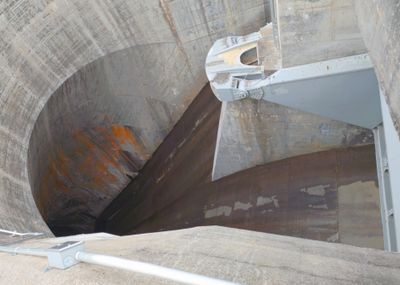 Main spillway