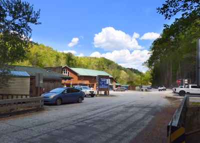 View of NOC from the trail