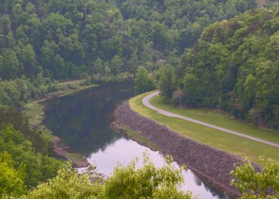 View from Fontana Dam